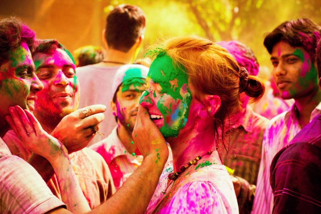 holi party in Rishikesh